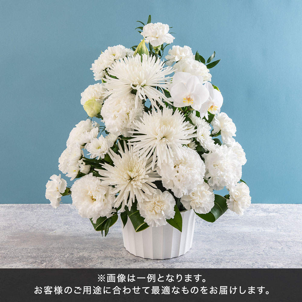 【おまかせ】アレンジメントLサイズ(お悔やみ用)