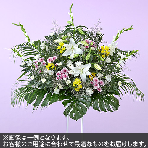 1段スタンド花Mサイズ(お悔み用)