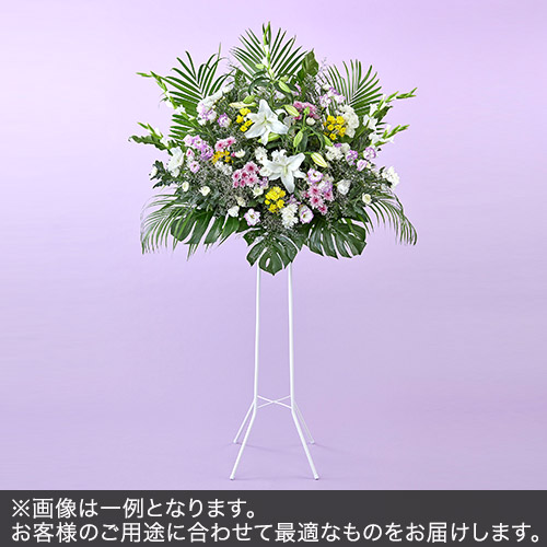1段スタンド花Lサイズ(お悔み用)