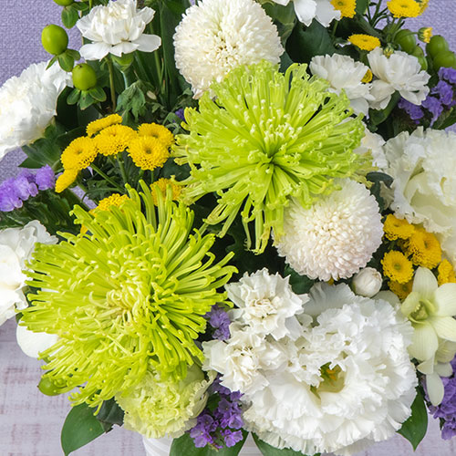 【お供え用】 アレンジメント「凛花（りんか）」