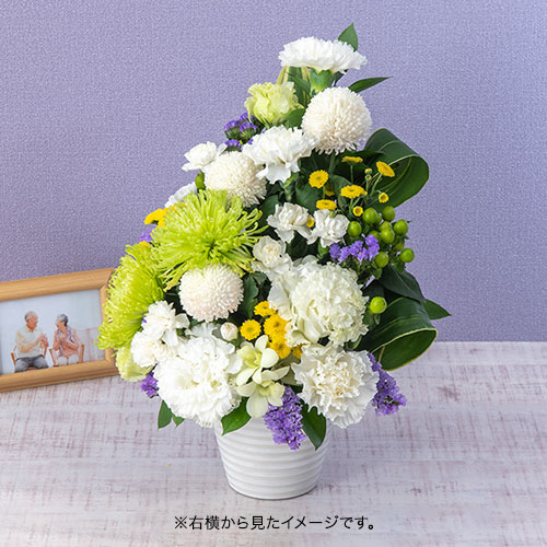 【お供え用】 アレンジメント「凛花（りんか）」