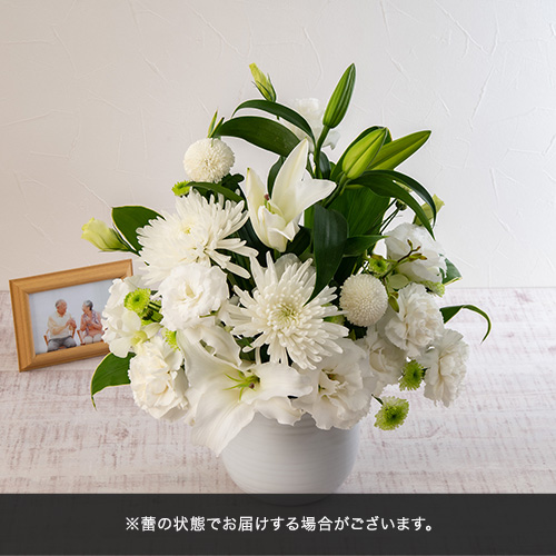 【お供え用】 アレンジメント｢悠月（ゆづき）｣