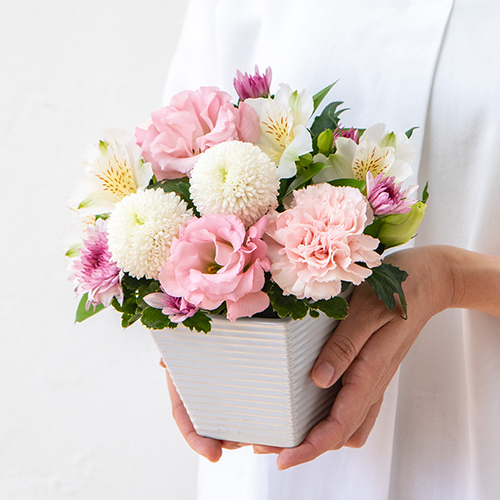 【最短翌日届け】【お供え用】 アレンジメント「花鈴（かりん）」