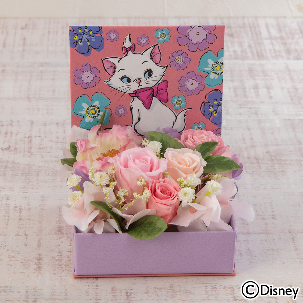 ディズニー プリザーブド＆アーティフィシャルアレンジメント「フルレット」（マリー）