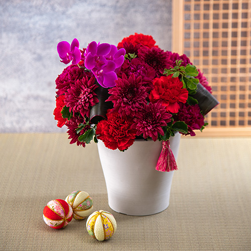 アレンジメント「紅華」