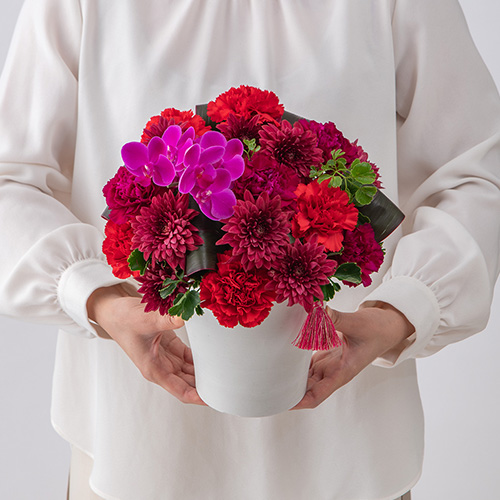 アレンジメント「紅華」