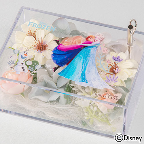 ディズニーオルゴールフラワー「Let It Go」（アナと雪の女王）
