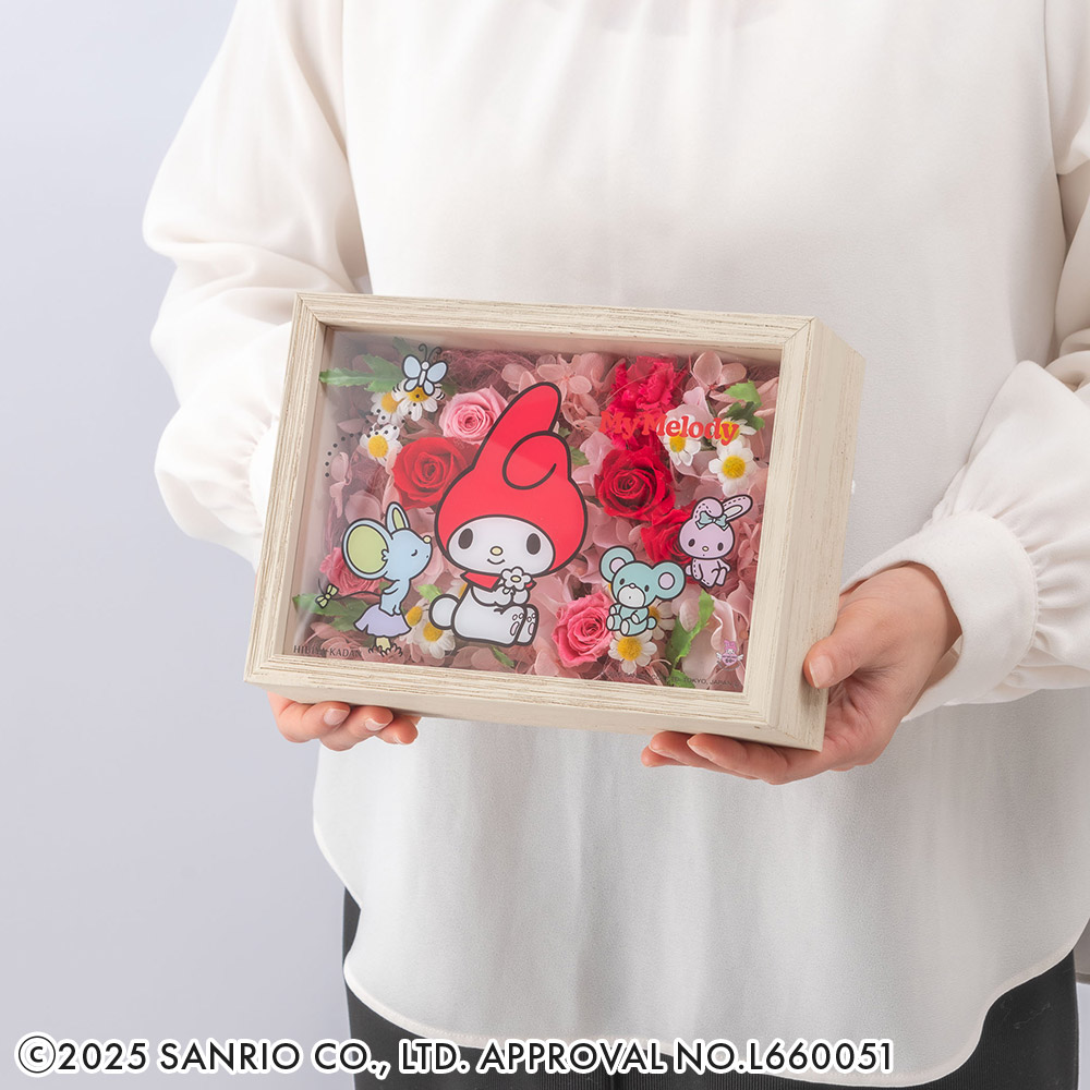 母の日 50th マイメロディ フレームアート