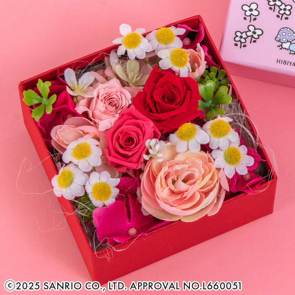 母の日 50th マイメロディ フラワーBOX