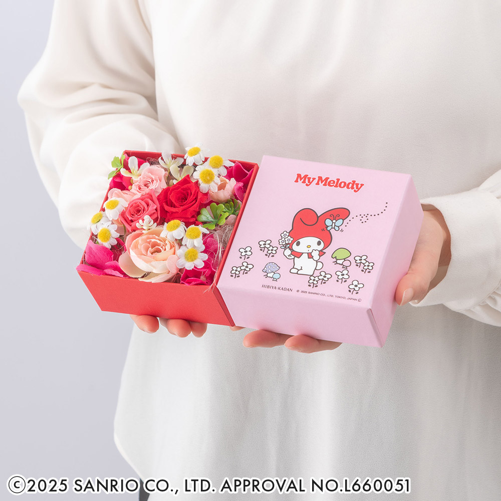 母の日 50th マイメロディ フラワーBOX