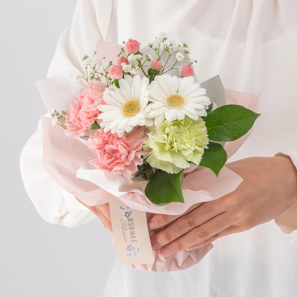 【お供え用】O･SO･NA･E flower 亡き母に贈るそのまま飾れるブーケ