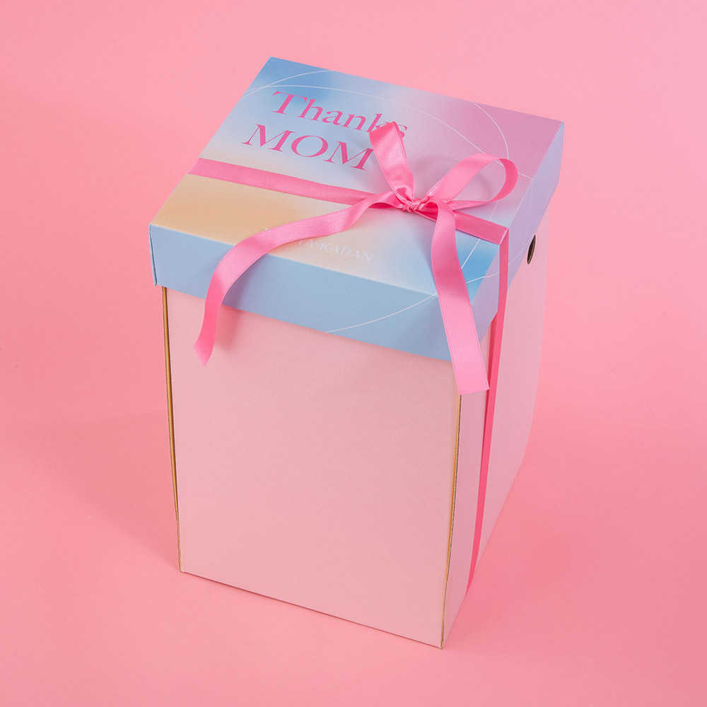 母の日 サプライズBOX そのまま飾れるブーケ「Thanks MOM」