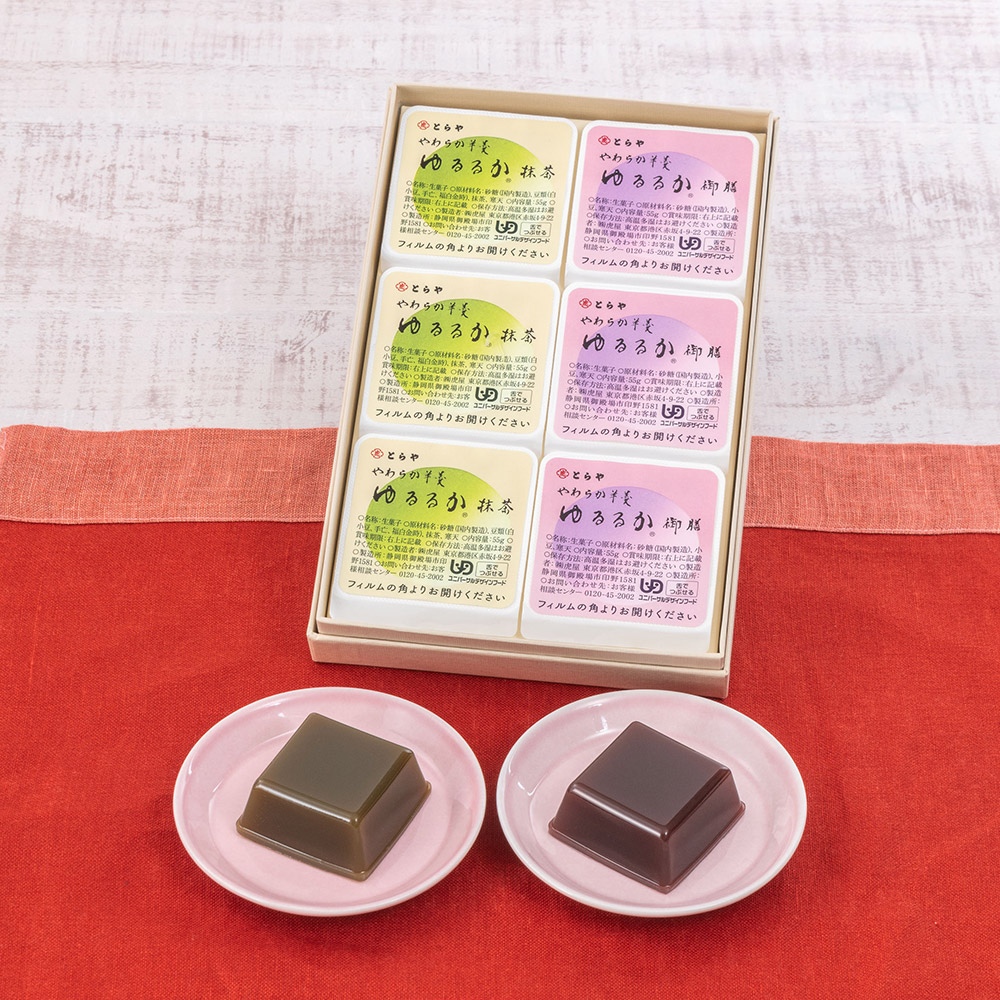 母の日 とらや「ゆるるか」とそのまま飾れるブーケのセット