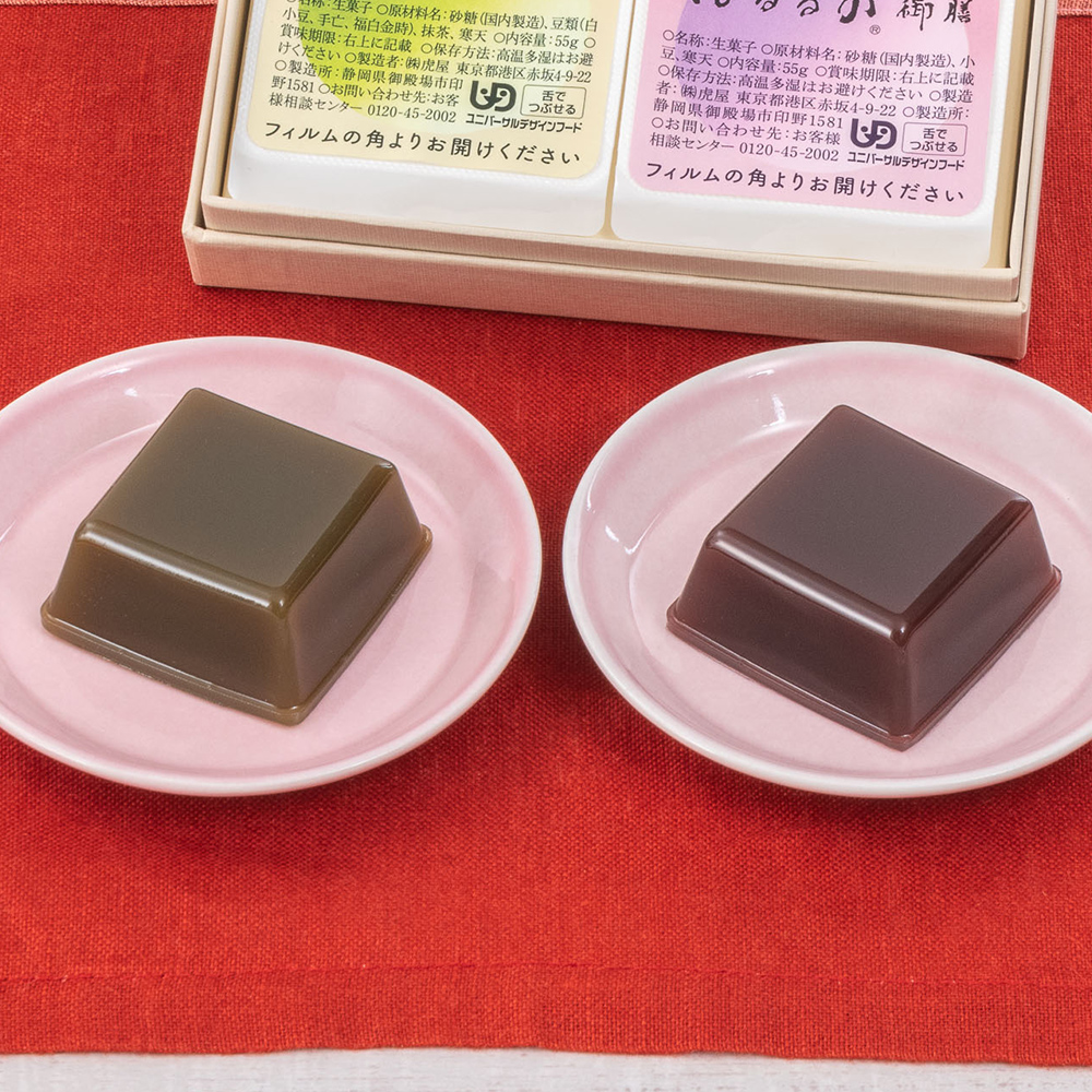 母の日 とらや「ゆるるか」とそのまま飾れるブーケのセット