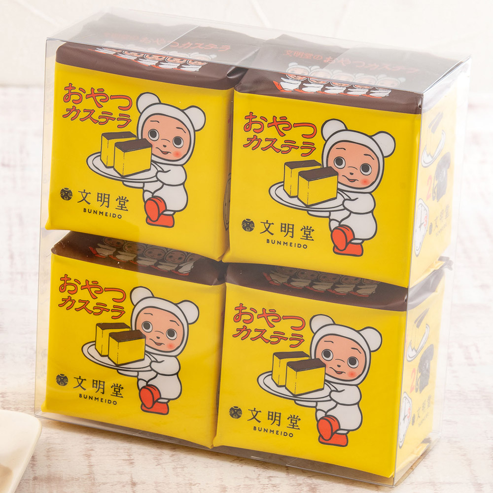 父の日 文明堂｢おやつカステラ」とアレンジメントのセット