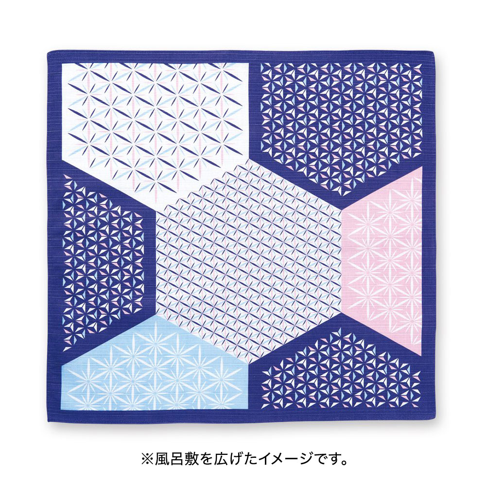 敬老の日 風呂敷包み ミディ胡蝶蘭「コーラルパラダイス」（2本立ち）