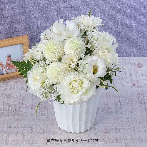 【最短翌日届け】【お供え用】アレンジメント「月光（げっこう）」