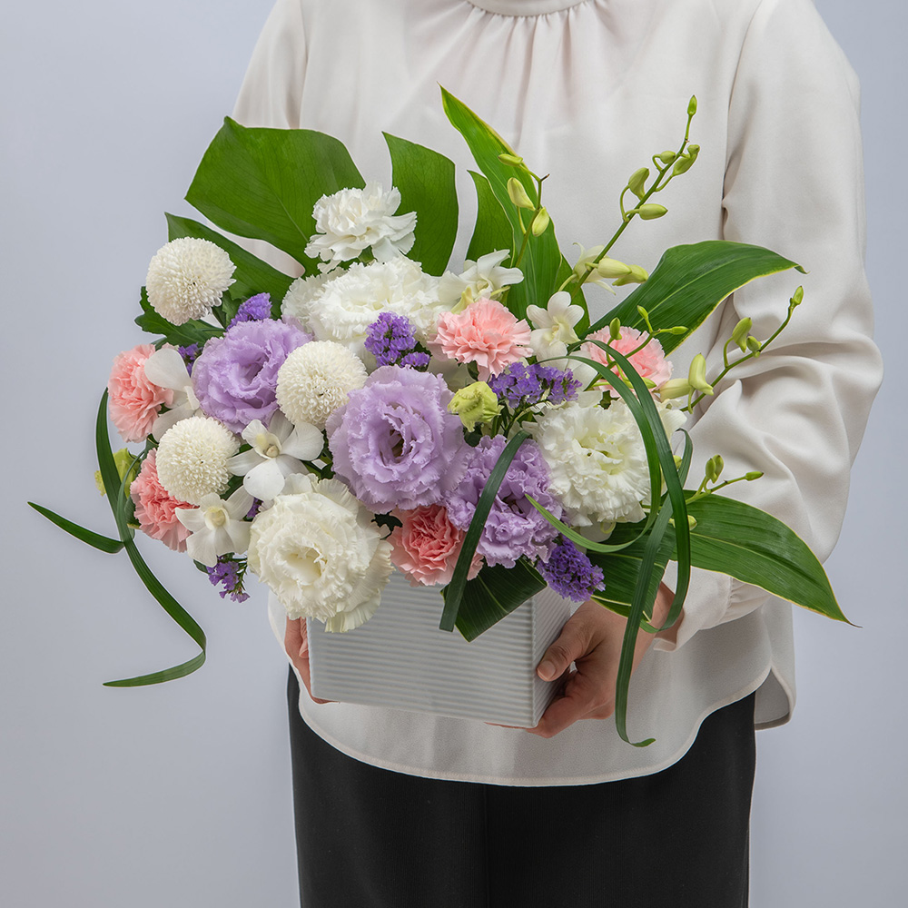 【お供え用】 アレンジメント「花清香(はなきよか)」