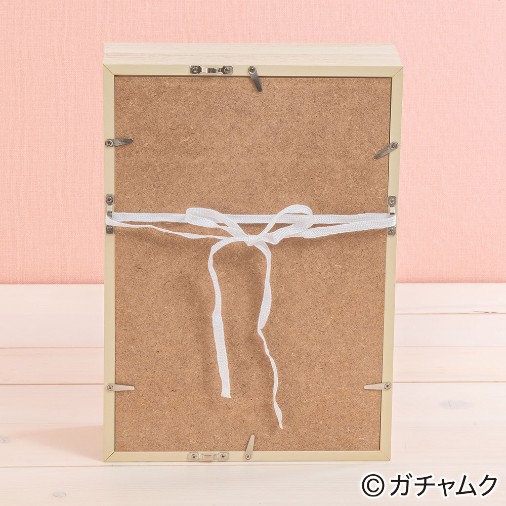 ガチャピン・ムック フラワーフレームアート「クリームカップケーキ」