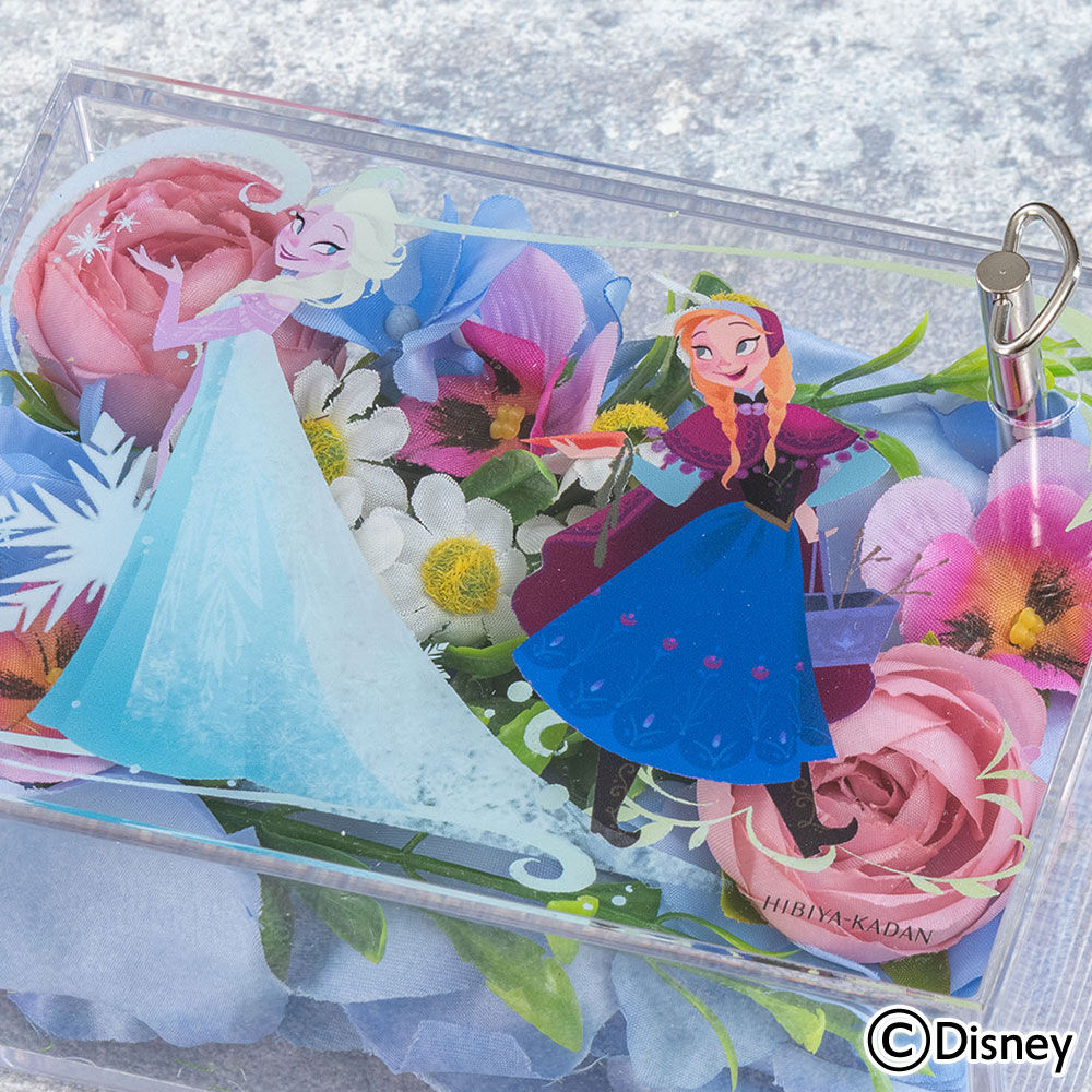 ディズニーオルゴールフラワー「レットイットゴー」（アナと雪の女王）
