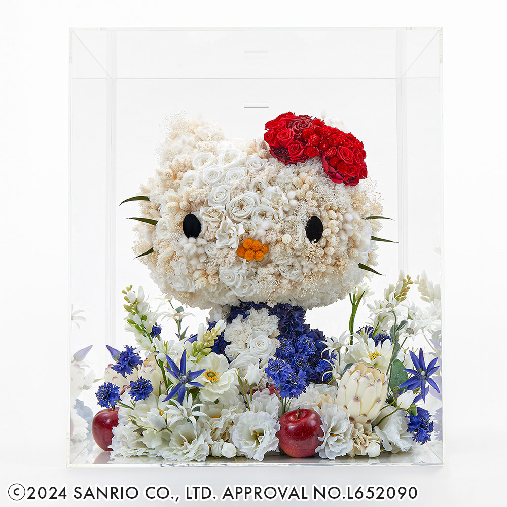プリザーブドフラワー「HELLO KITTY 50th Anniversary」【東京都エリア限定】
