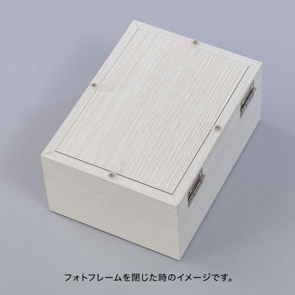 【お供え用】 想いを繋ぐメモリアルフラワーフォトフレーム（ピンク）