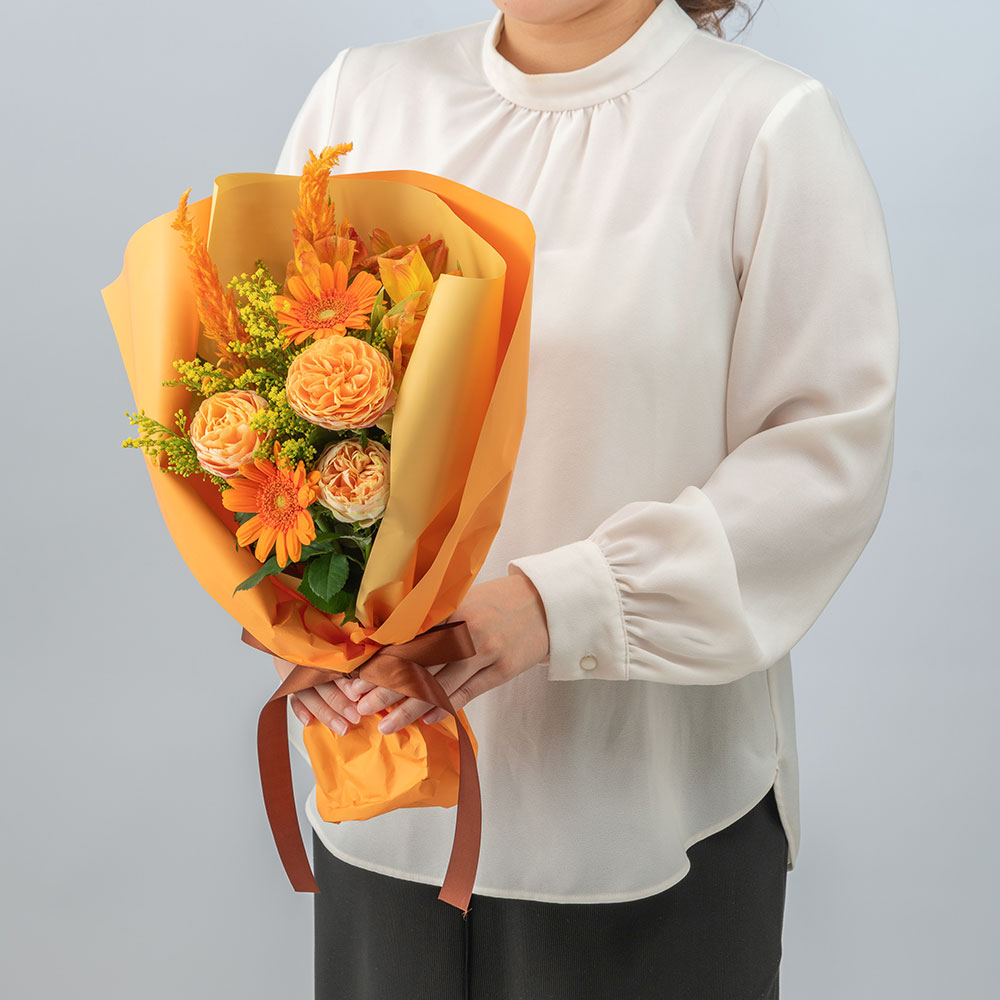 9月旬の花 バラ 花束「ムスカ」