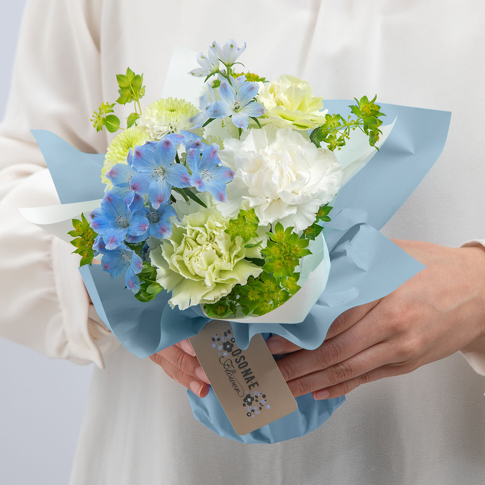 【お供え用】 O・SO・NA・E flower 「6月のそのまま飾れるブーケ」