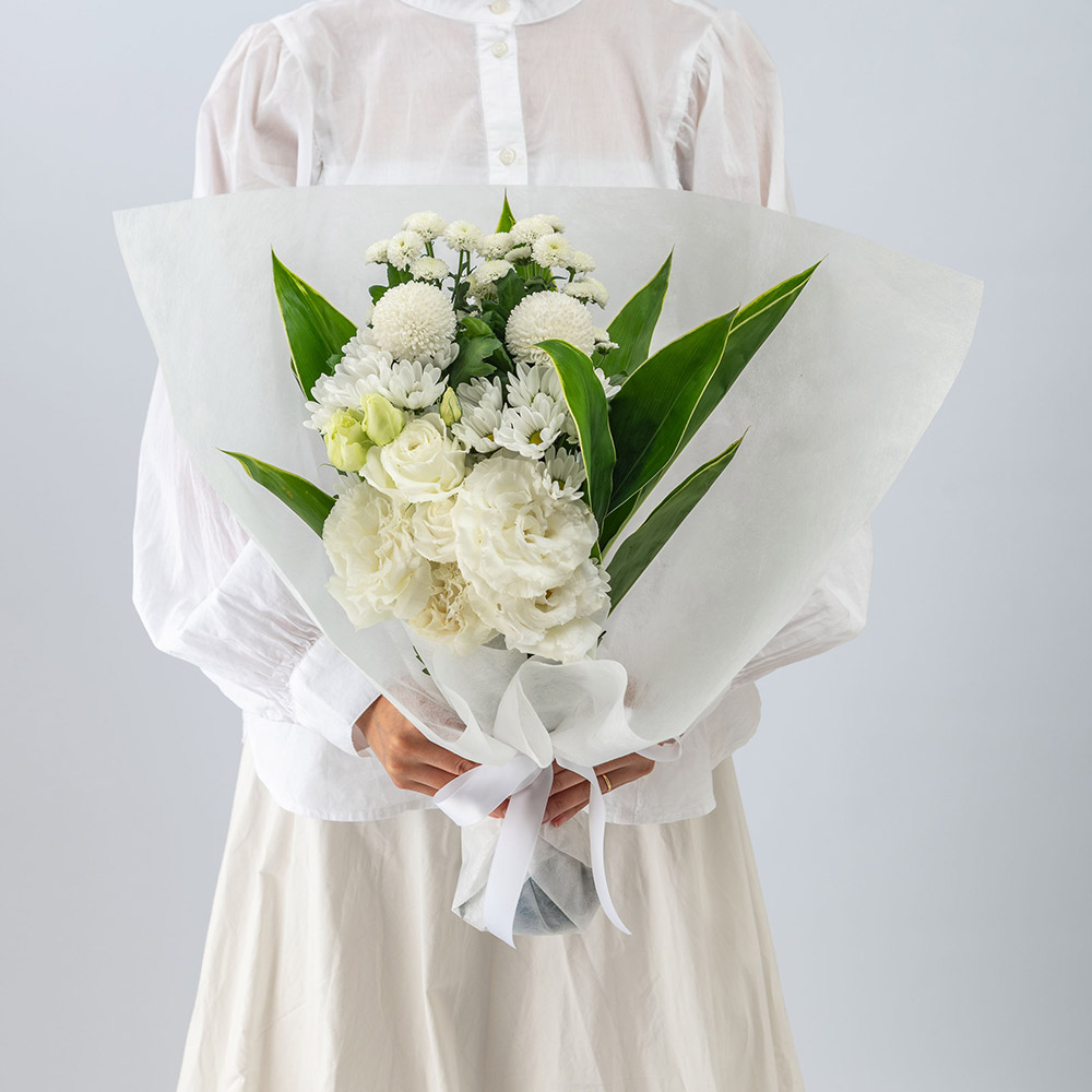 【お供え用】 対で飾れる花束「清花（きよか）」