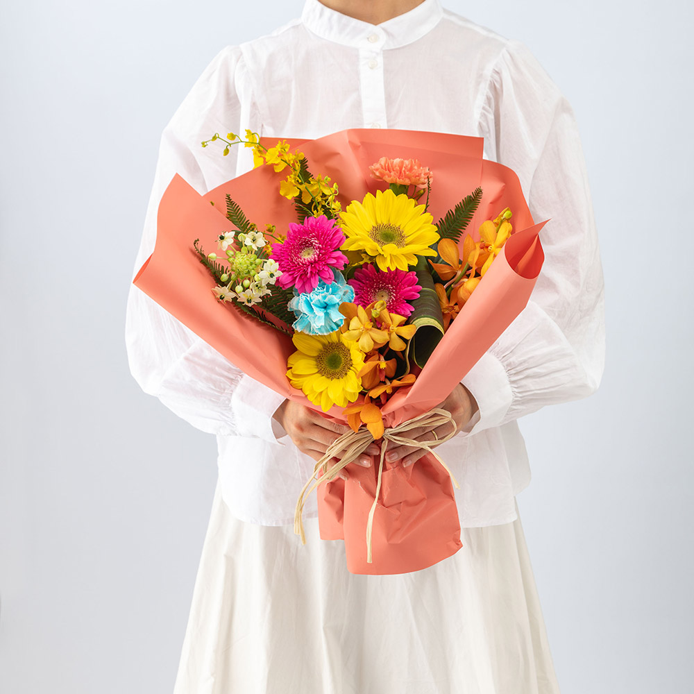 【夏季限定】花束「トロピカル・サマー」
