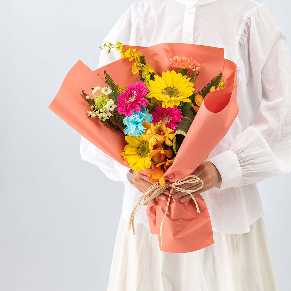 【夏季限定】花束「トロピカル・サマー」
