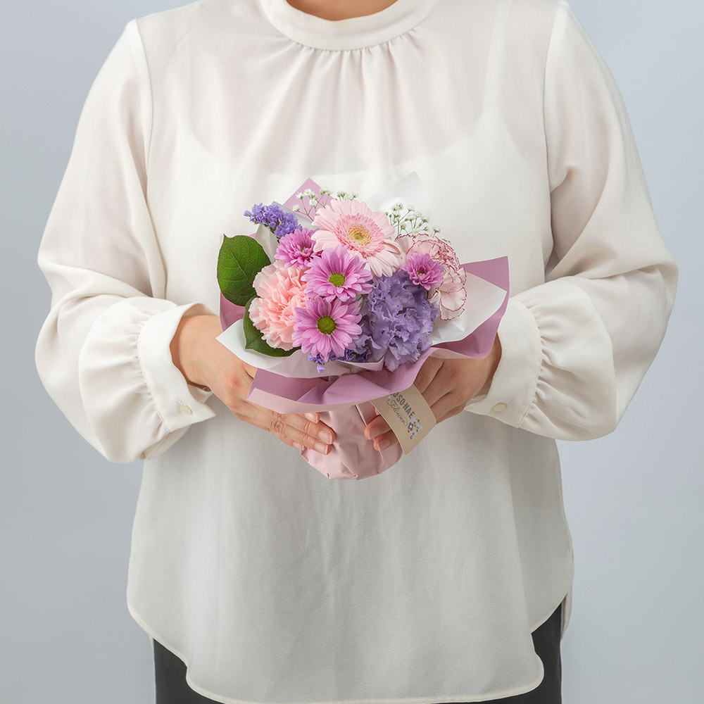 【お供え用】 O・SO・NA・E flower 「9月のそのまま飾れるブーケ」