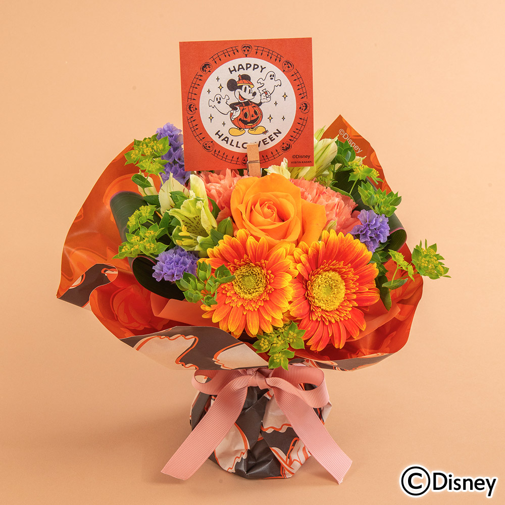 ディズニー そのまま飾れるブーケ「Happy Halloween（ミッキーマウス）」