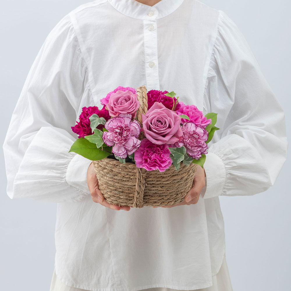 母の日 アレンジメント「ヴィオレノーブル」