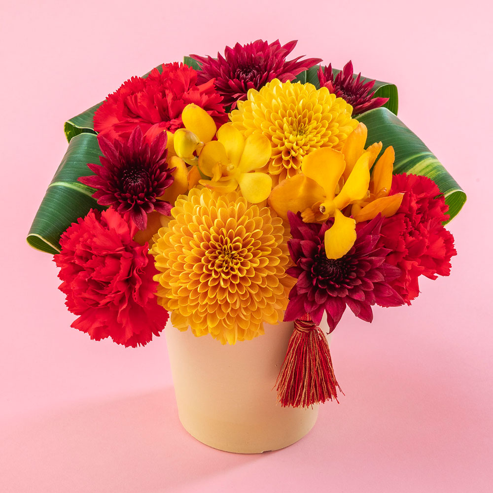 母の日 アレンジメント「雅てまり」