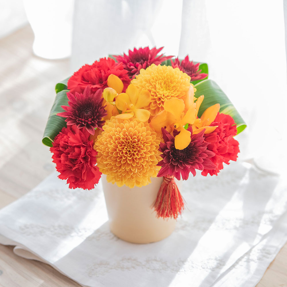 母の日 アレンジメント「雅てまり」