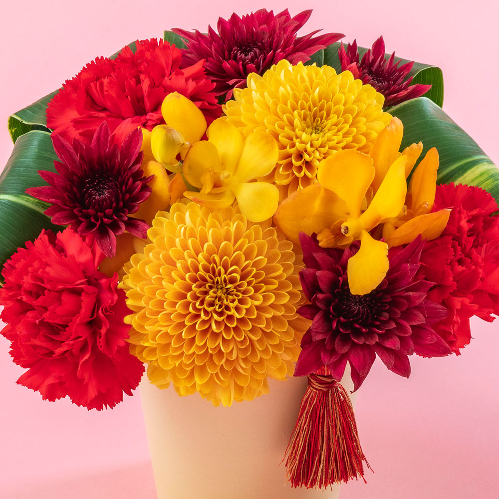 母の日 アレンジメント「雅てまり」