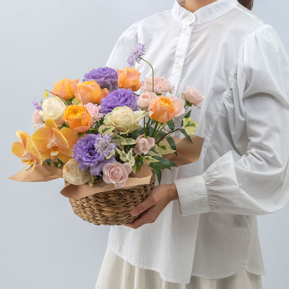 母の日 デザイナーズアレンジメント「Dear Mom」