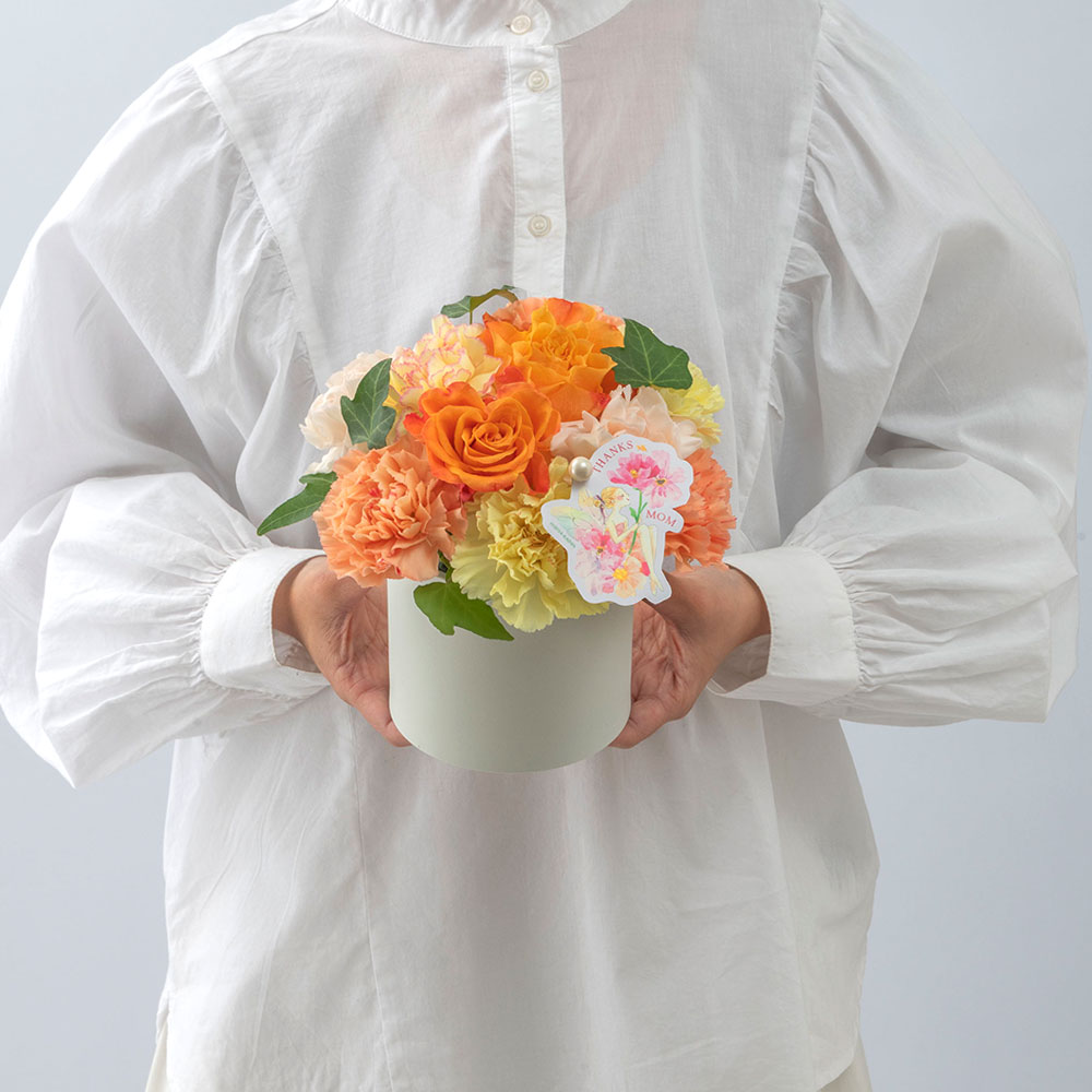 母の日 NozomiYuasa×アレンジメント「シェールママン・シトロン」