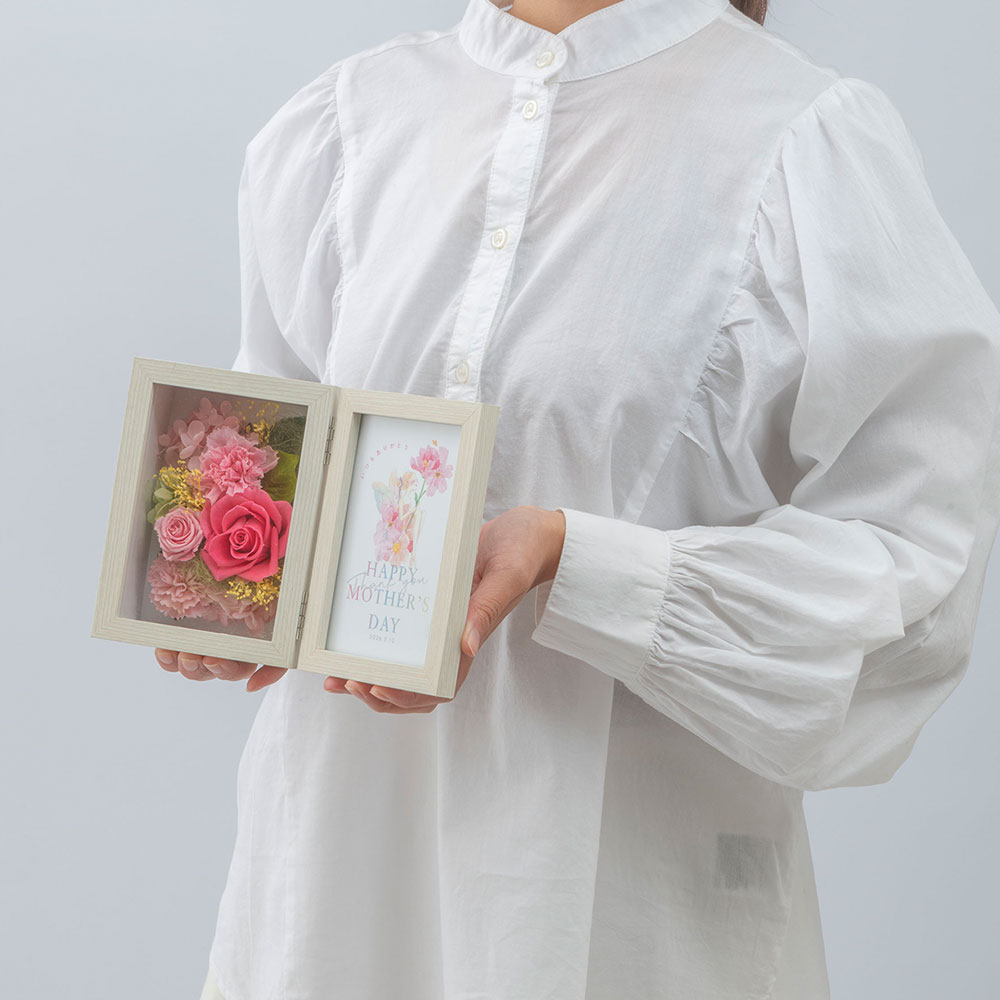 母の日 NozomiYuasa×フラワーフォトフレーム「フェアリー・ブルーム」