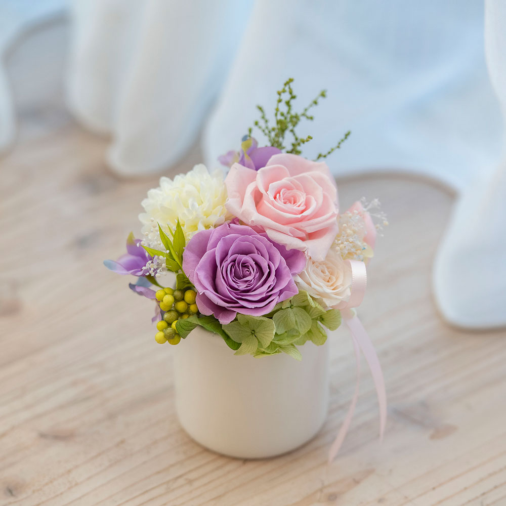 母の日 亡き母に贈るプリザーブドフラワー