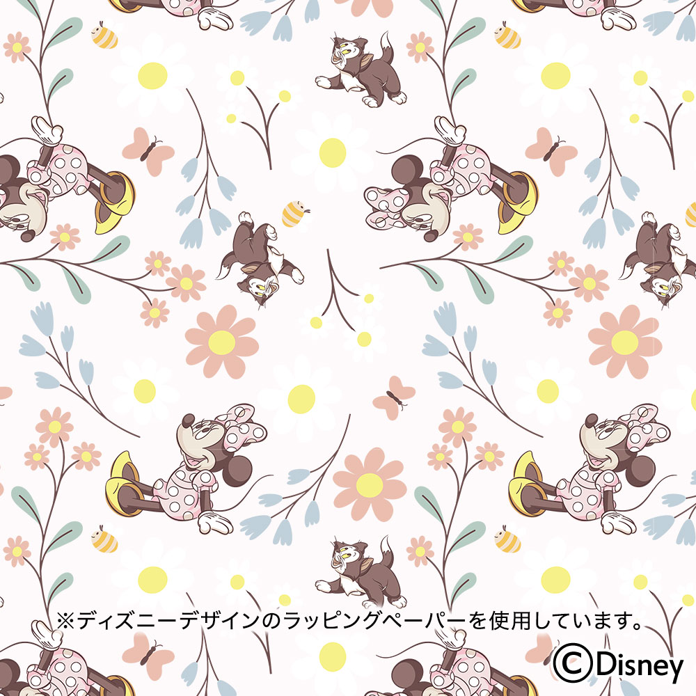 母の日 ディズニー そのまま飾れるブーケ「フラワースマイル」（ミニーマウス）