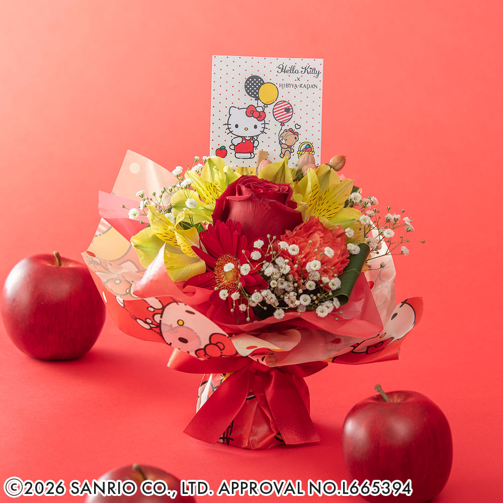 母の日 サンリオ ハローキティそのまま飾れるブーケ