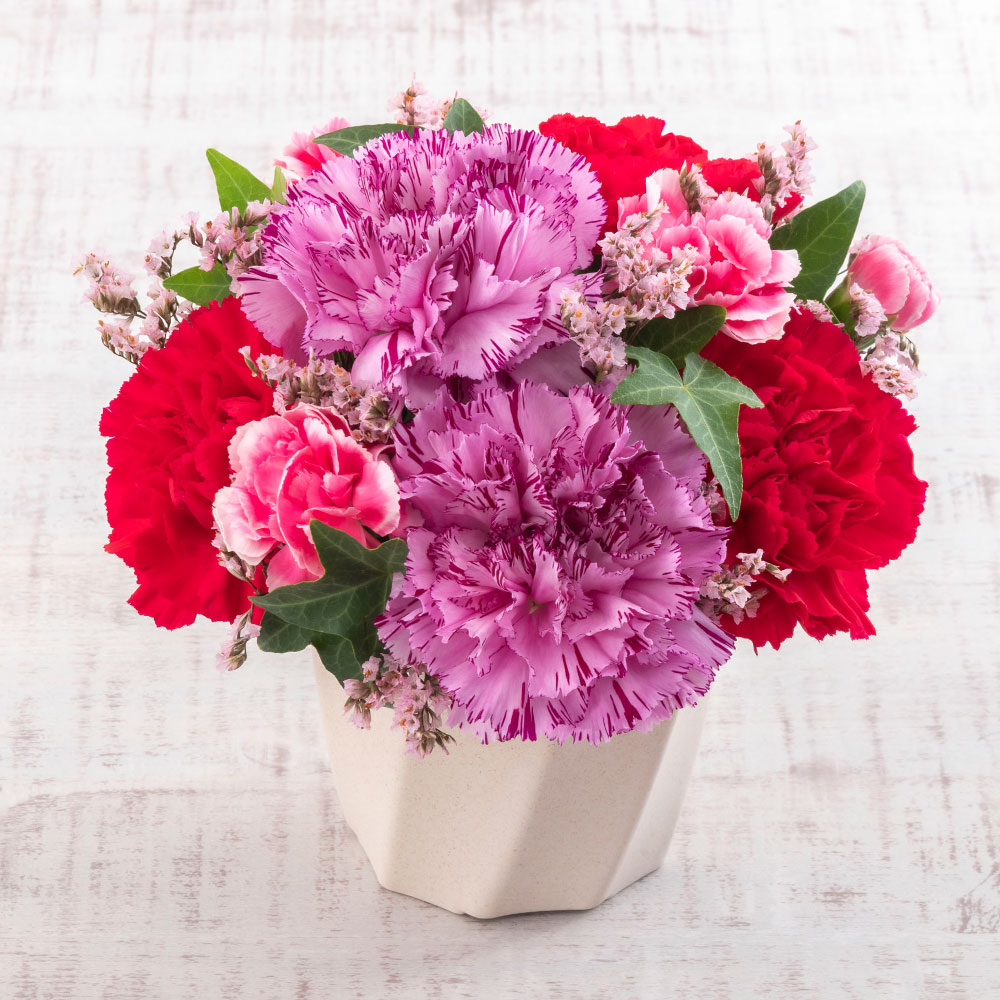 母の日 キタムラ「２ｗａｙハンドバッグ」とアレンジメントのセット