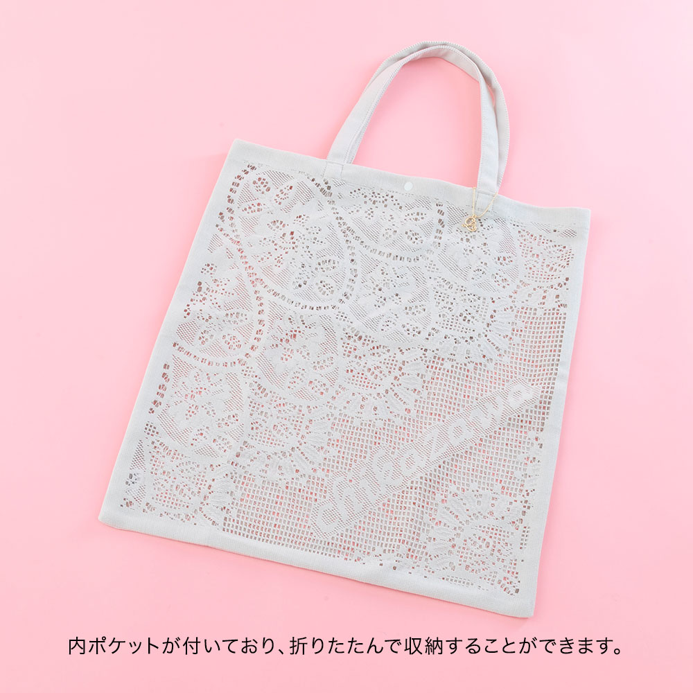 母の日 近沢レース店「レーストートバッグ」とアレンジメントのセット