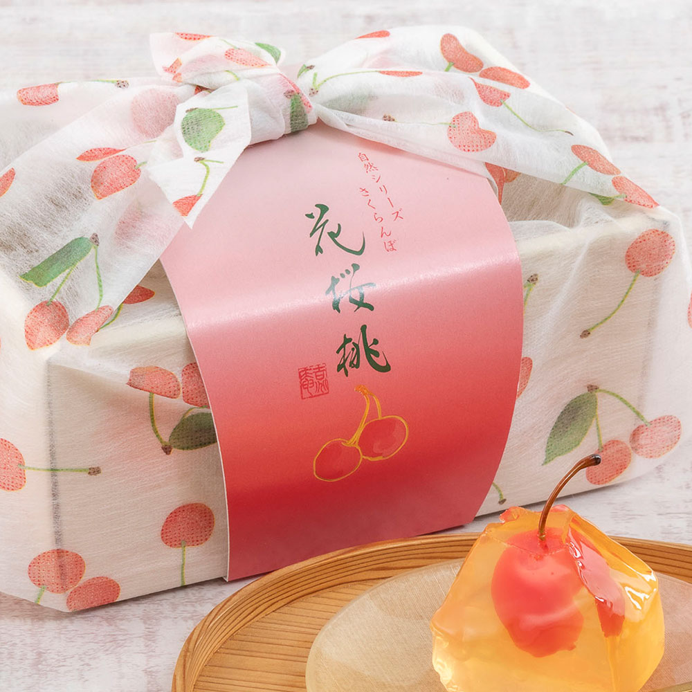 母の日 源吉兆庵「花桜桃6個入」とアレンジメントのセット
