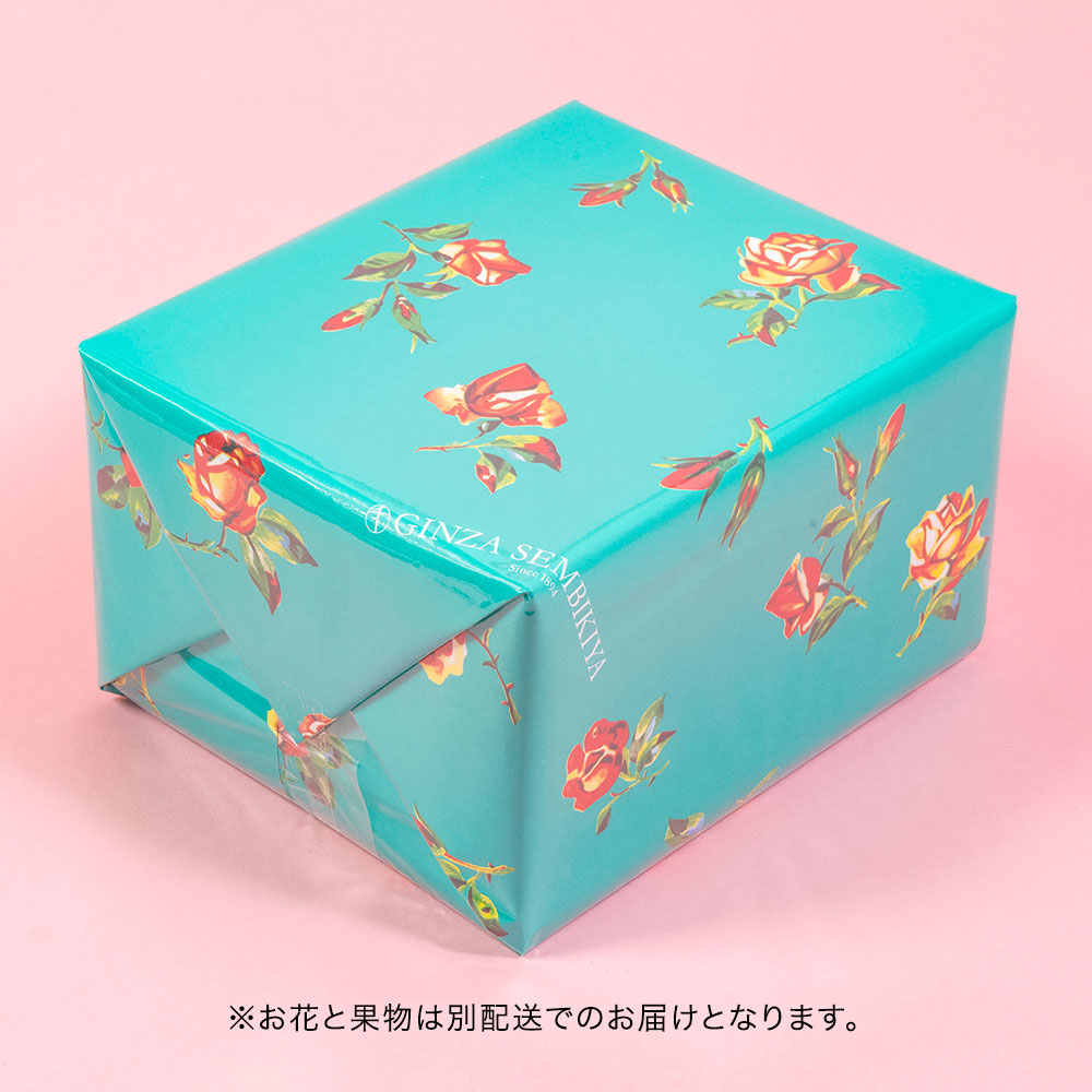 母の日 銀座千疋屋「マンゴー」と花束のセット（果物別送）