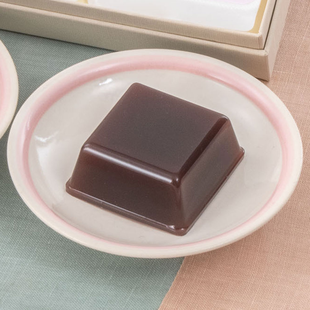 母の日 とらや「母の日水羊羹6個入」とそのまま飾れるブーケのセット