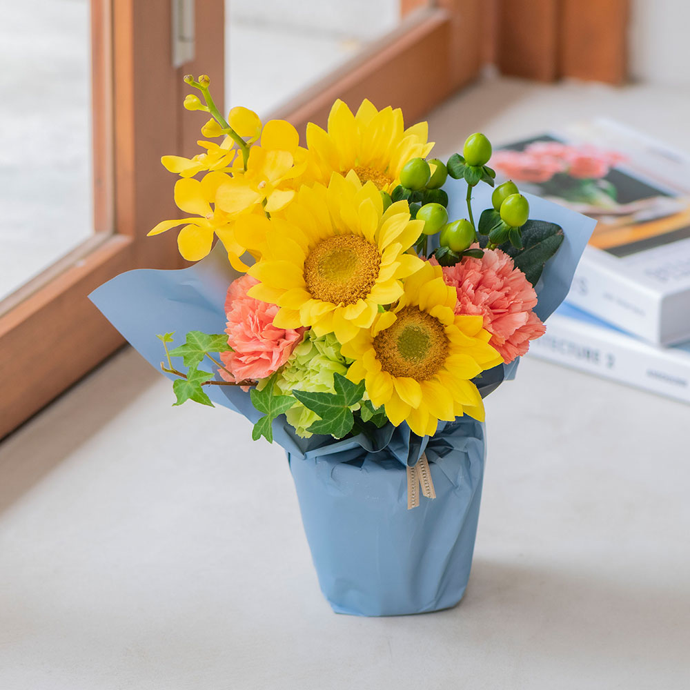 父の日 そのまま飾れるブーケ「マイファーザー」