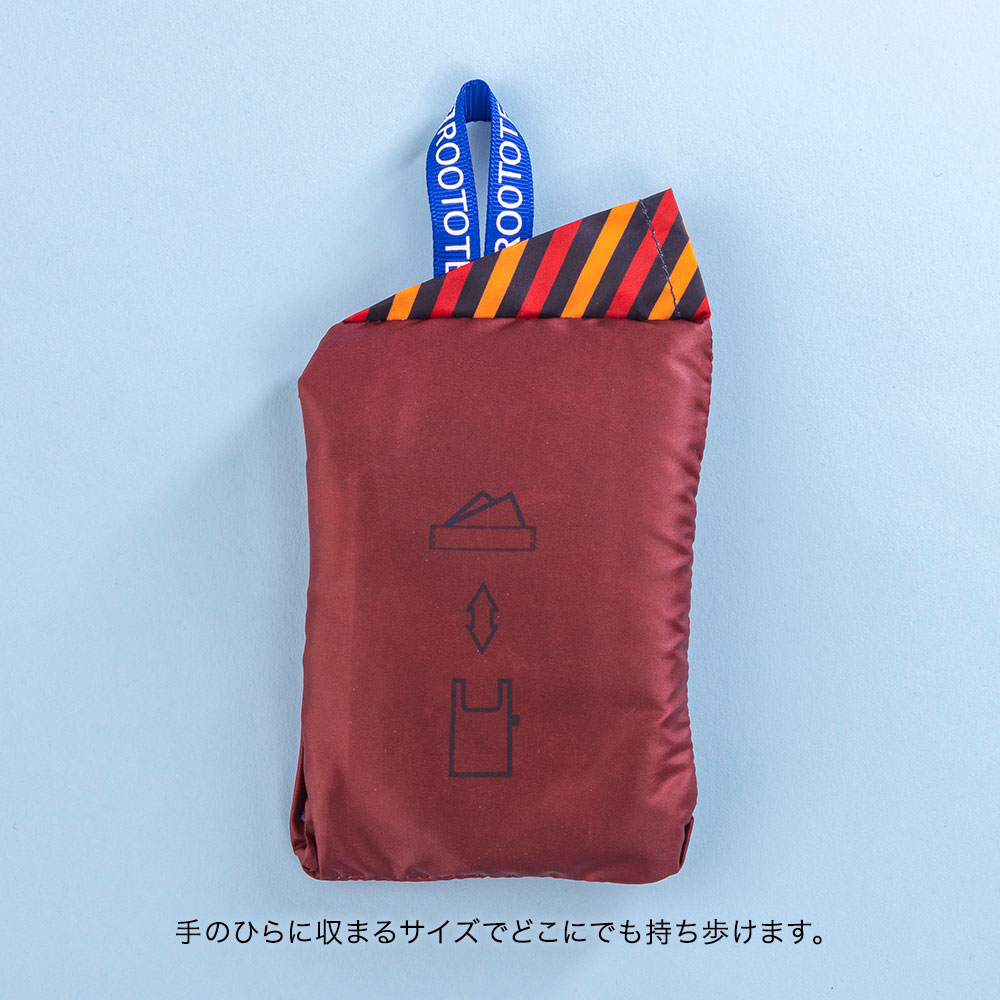 父の日 ルートート「RO.ルーショッパー.ポケットスクエア-A」とそのまま飾れるブーケのセット